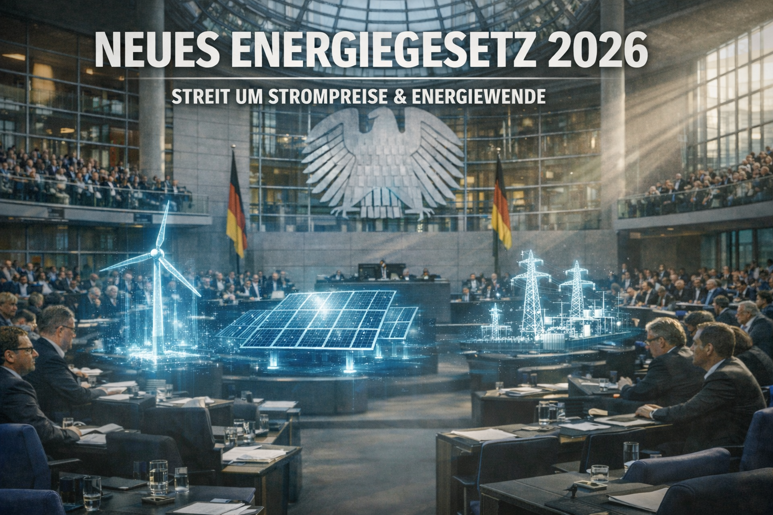 Analyse zum neuen Energiegesetz in Deutschland: Kritik von Politik, Wirtschaft und Energiebranche. Hintergr�nde, Folgen f�r Verbraucher und die wichtigsten Streitpunkte verst�ndlich erkl�rt.